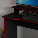 Mesa Gamer ME4153 Preto/Vermelho