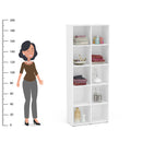 ESTANTE CARACOL 10 NICHOS MDP BRANCO FF LISO