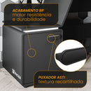 Mesa Gamer e Escritório Space Two MDP Preto BP XT Racer Logo Branco