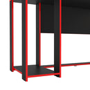 MESA SINGAPURA MDP PRETO FF BORDA VERMELHO