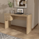 Mesa para Escritório com 2 gavetas ME4123 Amêndoa