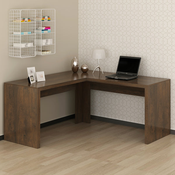 Mesa para Escritório Angular ME4116 Rústico