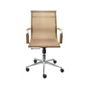 CADEIRA TELMA GIR BAIXA TELA COBRE