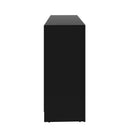 Balcão para Escritório com 2 Portas e 1 Prateleira ME4103 Preto