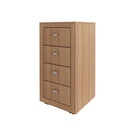 Gaveteiro com 4 Gavetas ME4133 Amêndoa