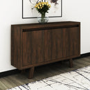 Balcão para Escritório com 3 portas ME4120 Rústico