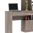 Escrivaninha Estante com 2 Portas e Gaveta ME4143 Carvalho