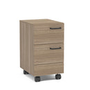 GAVETEIRO OSAKA 2GAV MDP CASTANHO UV TEX