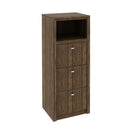 Gaveteiro para Pasta Suspensa com 3 Gavetas ME4118 Nogal