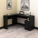 Mesa para Escritório com 2 gavetas ME4129 Preto