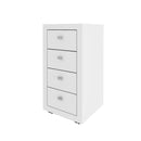Gaveteiro com 4 Gavetas ME4133 Branco