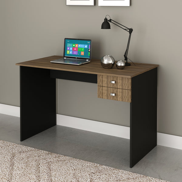 Mesa para Escritório ME4165 Nogal/Preto