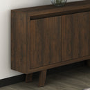 Balcão para Escritório com 3 portas ME4120 Rústico