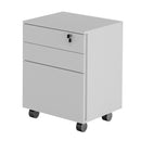 Gaveteiro Arquivo com Chave e Rodízio ME4148 Branco