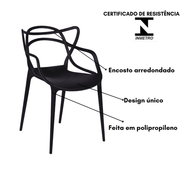 CADEIRA SOL PP PRETO