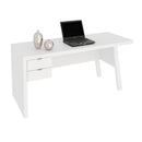 Mesa para Escritório com 2 gavetas ME4122 Branco