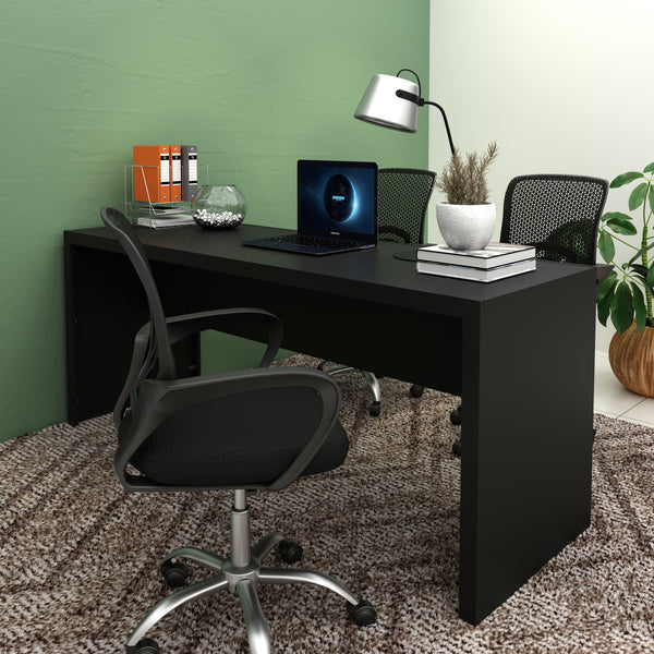 Mesa Para Escritório 180cm Me4185 Preto