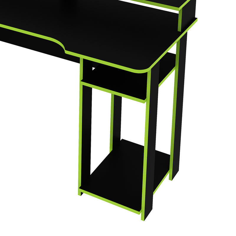 Mesa Gamer ME4153 Preto/Verde