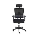 CADEIRA JULIANA GIR ALTA TELA PRETA