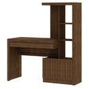 Escrivaninha Estante com 2 Portas e Gaveta ME4143 Nogal