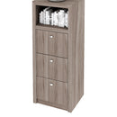 Gaveteiro para Pasta Suspensa com 3 Gavetas ME4118 Carvalho