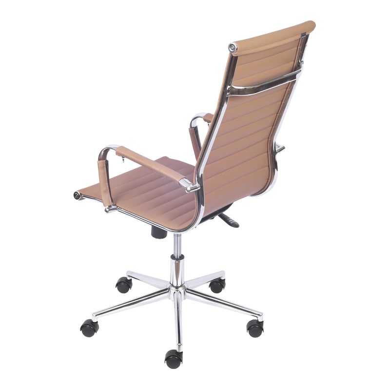 CADEIRA EAMES GIR ALTA CORINO CARAMELO