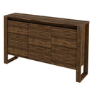 Balcão para Escritório com 3 Portas ME4147 Nogal