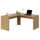 Mesa para Escritório Angular ME4116 Amêndoa