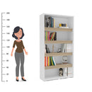 ESTANTE SHANTOU MDP BRANCO BP/LEGNO SALINAS FF