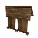 Mesa para Escritório com Rodizio ME4117 Nogal