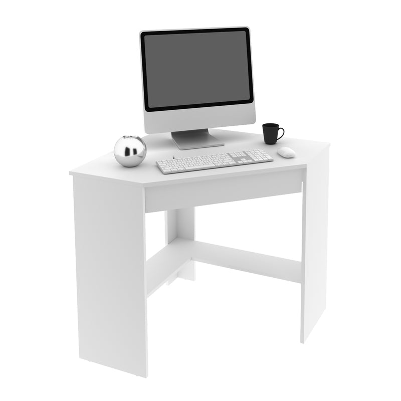 Mesa para Escritório de Canto ME4169 Branco