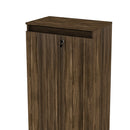 Armário Alto com 2 Portas para Escritório ME4151 Nogal