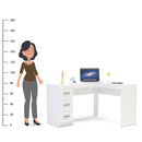 MESA FENIX 3G MDP BRANCO UV TEX