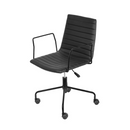 CADEIRA OFFICE LAOS COM REVESTIMENTO EM PU PRETO