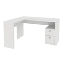 Mesa para Escritório com 2 gavetas ME4129 Branco