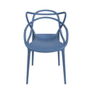 CADEIRA LILE AZUL PETROLEO