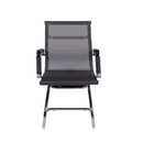 CADEIRA TELMA FIXA TELA CINZA