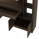 Escrivaninha Estante com 2 Portas e Gaveta ME4143 Rústico