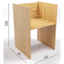 CABINE DE TELEMARKETING COMPLETA 0,83X1,26 - CARVALHO HANOVER