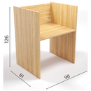 CABINE DE TELEMARKETING COMPLETA 0,98X1,26 - CARVALHO HANOVER