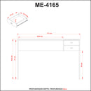 Mesa para Escritório ME4165 Nogal