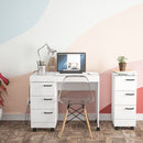 GAVETEIRO OSAKA 3GAV  MDP BRANCO UV TEX