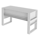 Mesa para Escritório c/aplique ME4146 Branco