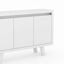 Balcão para Escritório com 3 portas ME4120 Branco
