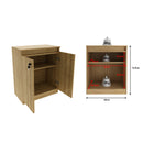 Balcão para Escritório com Chave ME4149 Amêndoa