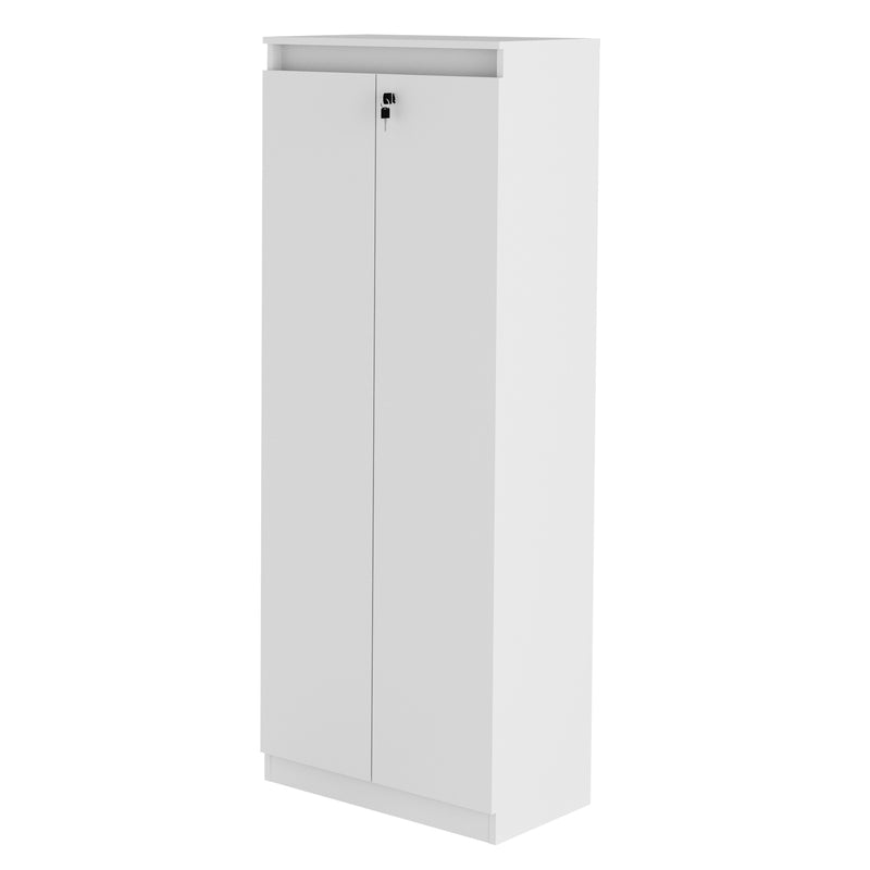 Armário Alto com 2 Portas para Escritório ME4151 Branco