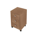 Gaveteiro com Rodízio ME4108 Amêndoa