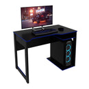 Mesa Gamer ME4161 Preto/Azul
