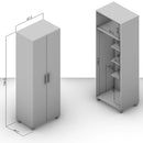 ARMARIO ORG CLEAN 2PTAS BRANCO UV TEX