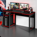 Mesa Gamer ME4152 Preto/Vermelho